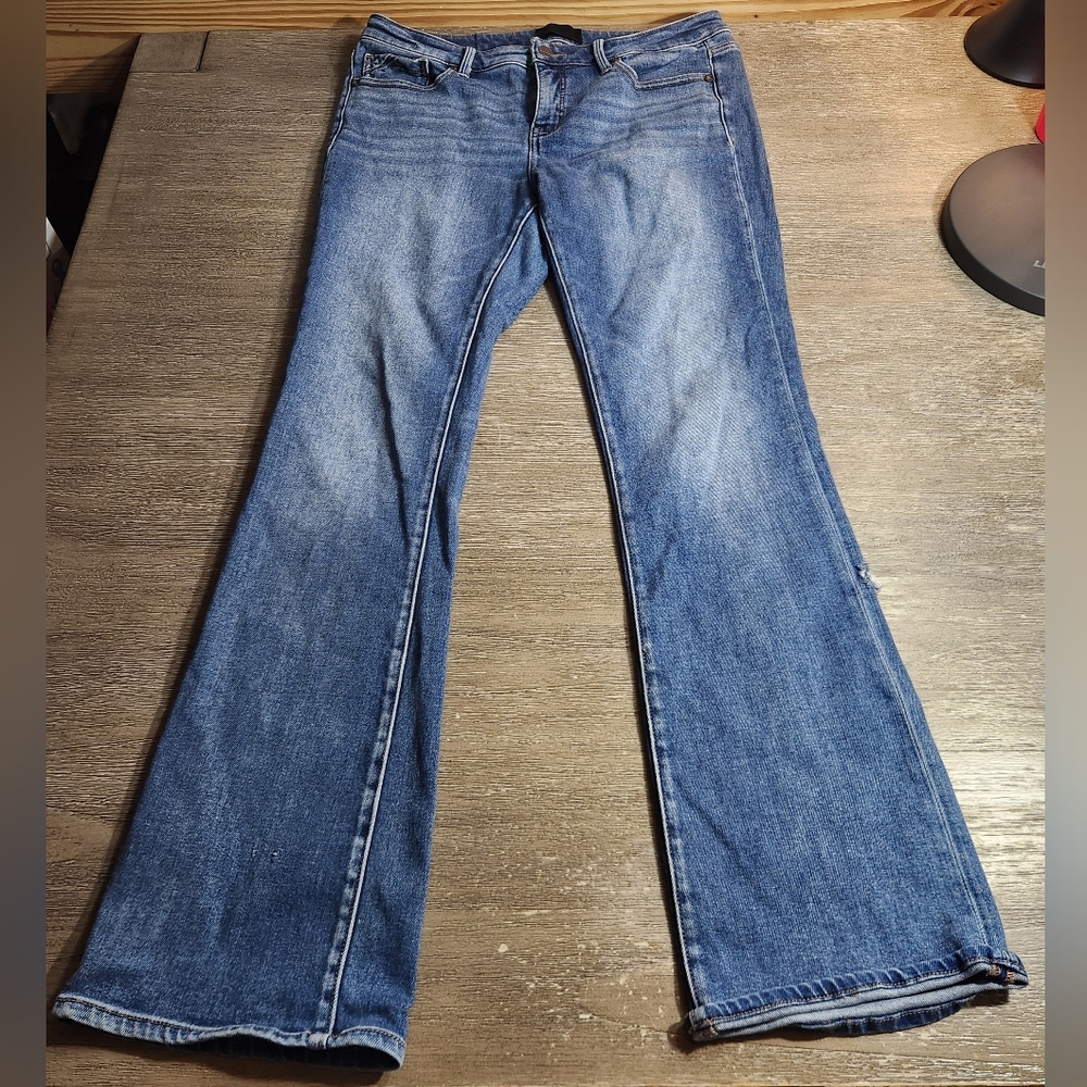 BUCKLE BLACK Tailored Boot Cut Jeans Fit #53 30x34